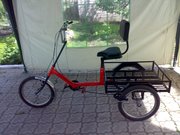Велосипед трёхколёсный грузовой для взрослых